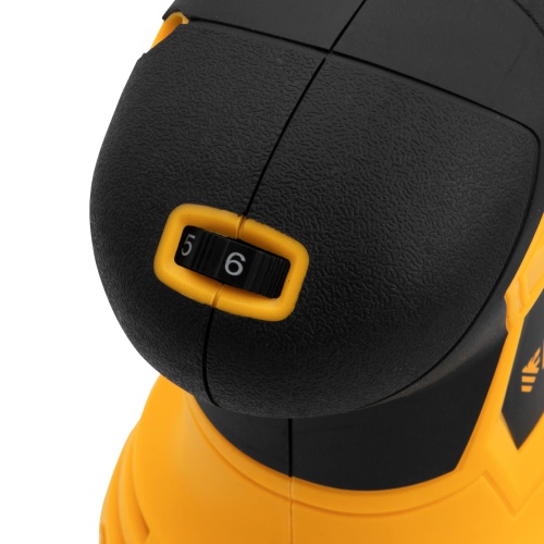 Машина шлифовальная эксцентриковая OS-125, 450 Вт, 6000-12000 об/мин Denzel фото 5