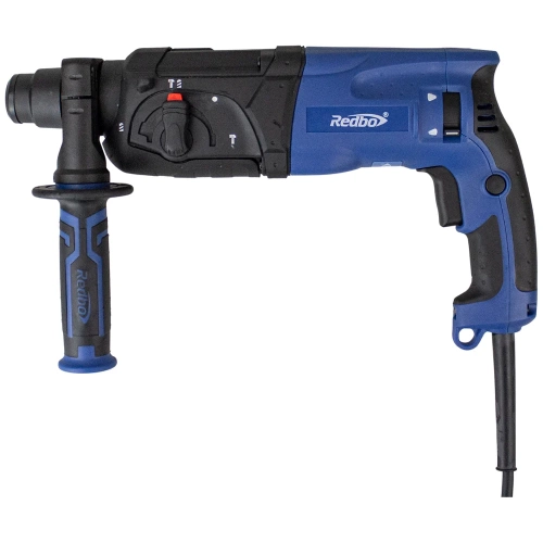 Перфоратор электрический Redbo RHD-26/1150A (1150Вт., 26мм., три режима, 2.6Дж., 3 бура, пика, долот 39838 фото 4