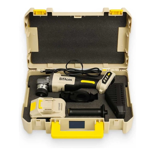 Аккумуляторная угловая шлифмашина BifAces DLAG-40-125 фото 5 Аккумуляторная угловая шлифмашина BifAces DLAG-40-125 фото 5