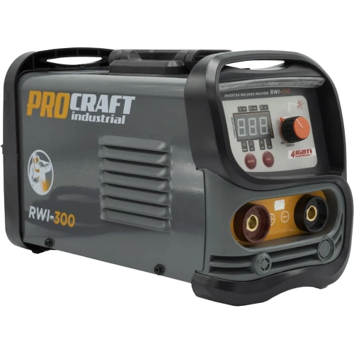 Сварочный аппарат инверторный PROCRAFT 6,3кВт, 20-140А, ММА RWI-300 Сварочный аппарат инверторный PROCRAFT 6,3кВт, 20-140А, ММА RWI-300