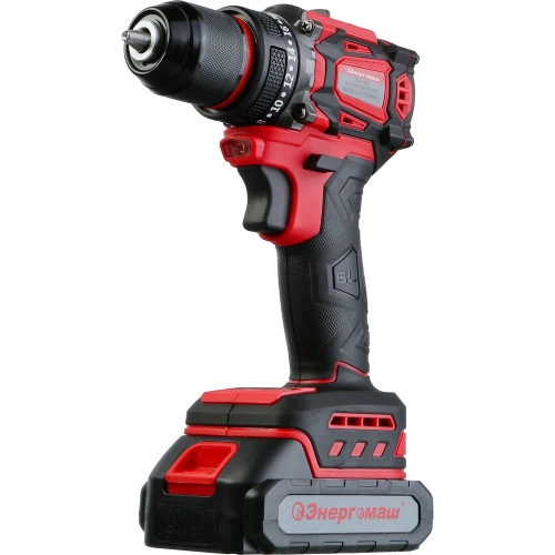 Дрель аккумуляторная бесщеточная Энергомаш 18В, 45Нм, 2x2.0Ач, ЗУ, кейс ДШ-1845 фото 3 Дрель аккумуляторная бесщеточная Энергомаш 18В, 45Нм, 2x2.0Ач, ЗУ, кейс ДШ-1845 фото 3