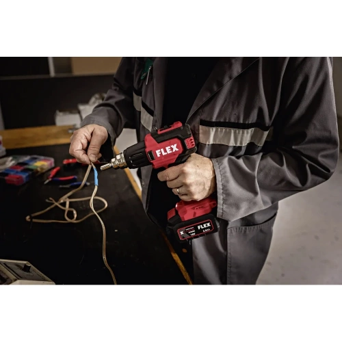 Аккумуляторный строительный фен FLEX HG 530 18 531493 фото 7