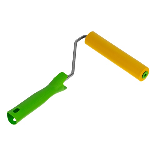 Валик прижимной резиновый с ручкой, 150 мм, D ручки 6 мм Сибртех фото 2