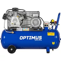 Компрессор поршневой OPTIMUS 580л/мин, 3кВт, 380В, ресивер 100л OPT-301058