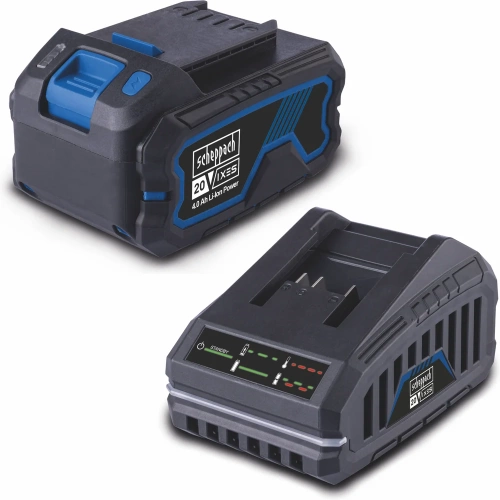 Набор аккумулятор 4 А·ч и зарядное устройство 2,4 А SBSK4.0 Scheppach 7909201721