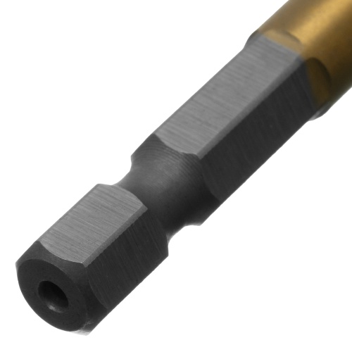 Зенковка конусная под М5, HSS, по металлу, 6-гранный хвостовик Denzel фото 4