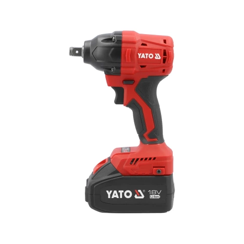 Аккумуляторный бесщёточный ударный гайковерт YATO 350 Н/м 1/2 дюйма YT-8277925 фото 3 Аккумуляторный бесщёточный ударный гайковерт YATO 350 Н/м 1/2 дюйма YT-8277925 фото 3