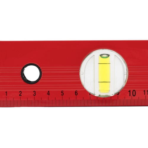 Уровень алюминиевый, 400 мм, 3 глазка, красный, линейка Matrix фото 8 Уровень алюминиевый, 400 мм, 3 глазка, красный, линейка Matrix фото 8