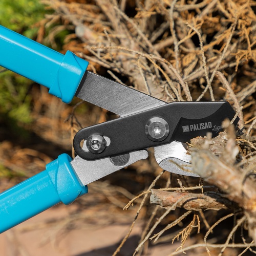 Сучкорез прямого реза, 610 мм, двухрычажный механизм, двухкомпонентные рукоятки,  LUXE Palisad фото 13