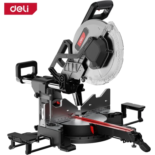 Профессиональная торцовочная пила Deli 305мм DE571 (2000Вт, 5000об/мин) 168701 фото 8 Профессиональная торцовочная пила Deli 305мм DE571 (2000Вт, 5000об/мин) 168701 фото 8