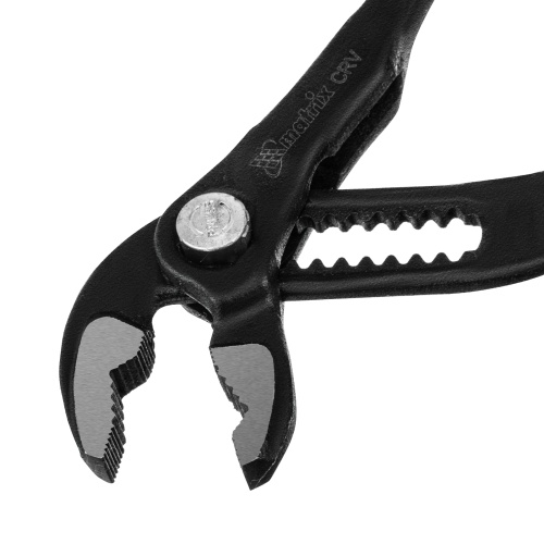 Клещи переставные 180 мм, кнопочный механизм, хром-ванадий, обливные рукоятки Matrix фото 6