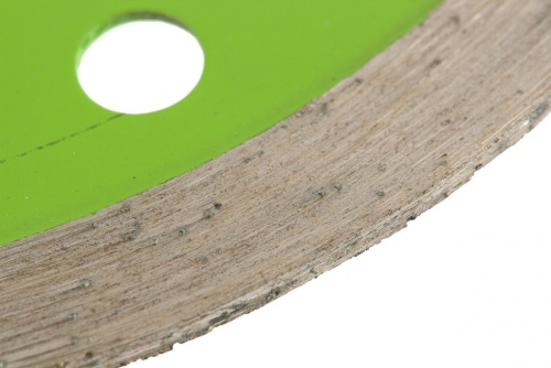 Диск алмазный, отрезной сплошной, 125 х 22.2 мм, мокрая резка Сибртех фото 3