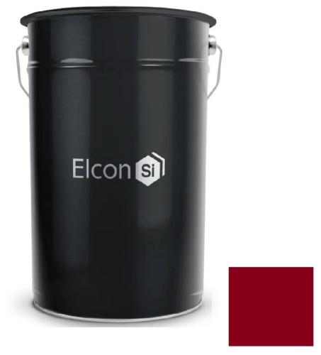 Грунт-эмаль по ржавчине Elcon 3 в 1 RAL 3009 красно-коричневая 25 кг