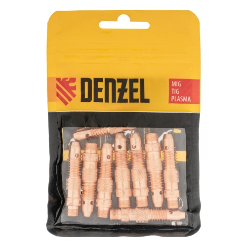 Держатель цанги для электрода 2мм, 2,4мм, 3,2 мм, 10 шт Denzel фото 4