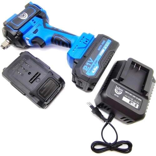 Гайковерт BRANN аккумуляторный 500 Нм, 1/2" BBT-500 фото 4 Гайковерт BRANN аккумуляторный 500 Нм, 1/2" BBT-500 фото 4