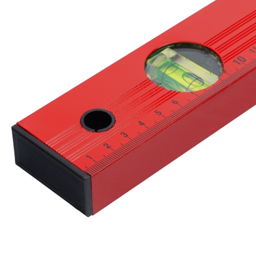 Уровень алюминиевый, 2000 мм, 3 глазка, красный, линейка Matrix фото 6