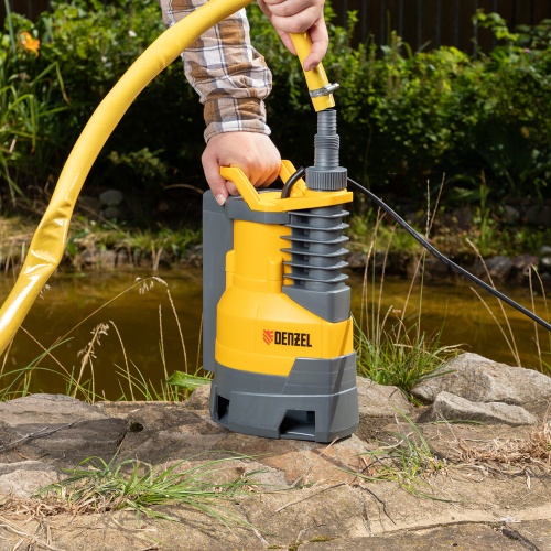 Дренажный насос DPХ950, Х-Pro, 950 Вт, подъем 8.5 м, 15500 л/ч Denzel фото 13