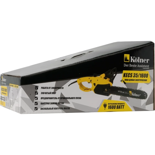 Цепная электрическая пила Kolner KECS 35/1600 35 см/14", 1600 Вт 8050100036 фото 8 Цепная электрическая пила Kolner KECS 35/1600 35 см/14", 1600 Вт 8050100036 фото 8