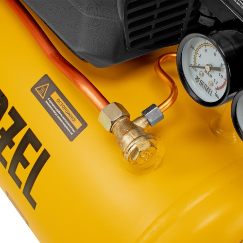 Компрессор воздушный DK1800/50, Х-PRO 1.8 кВт, 280л/мин, 50л Denzel фото 24