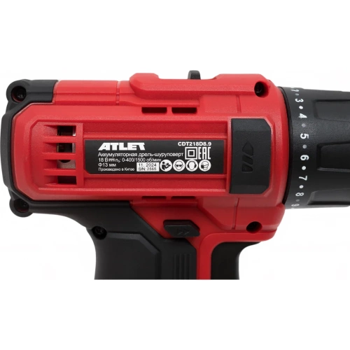 Аккумуляторная дрель-шуруповерт ATLET CDT218D8.9 фото 5 Аккумуляторная дрель-шуруповерт ATLET CDT218D8.9 фото 5