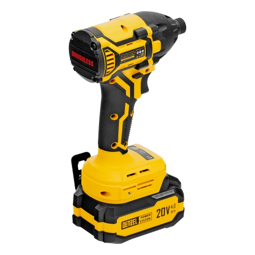 Винтоверт ударный аккумуляторный бесщет. CIDH-BL-20-270, Li-Ion, 20 В// Denzel фото 5