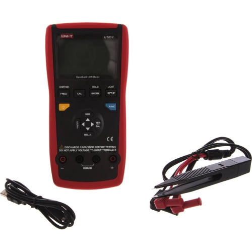 Измеритель LCR цифровой с автодиапазоном UNI-T UT612 порт USB 00-00000196 106903 фото 4