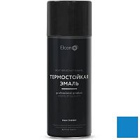 Эмаль аэрозоль термостойкая Elcon Max Therm синяя 400 градусов 520 мл