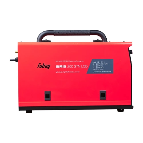 Сварочный полуавтомат инвертор FUBAG INMIG 200 SYN LCD_new display 31590, + горелка FB 250 3 m FB 250 Ergo 3m 38443 31590.1 фото 6 Сварочный полуавтомат инвертор FUBAG INMIG 200 SYN LCD_new display 31590, + горелка FB 250 3 m FB 250 Ergo 3m 38443 31590.1 фото 6