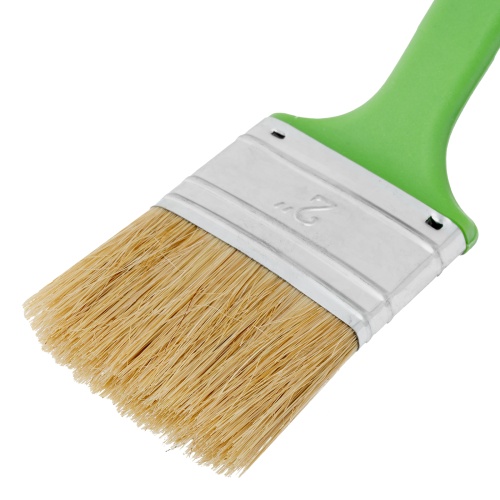 Кисть радиаторная 50 мм, натуральная щетина, пластиковая ручка Сибртех фото 3