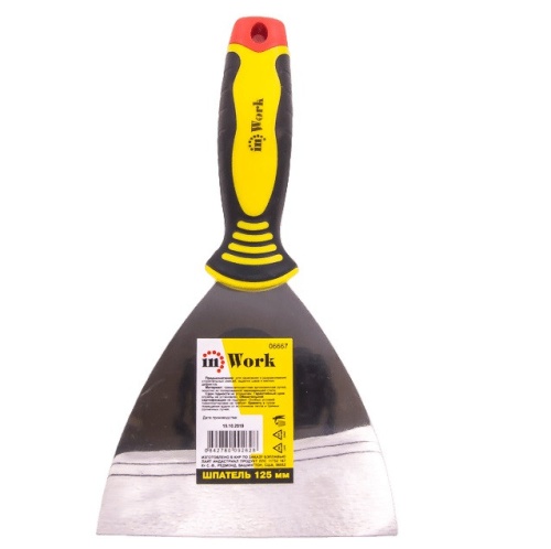 Шпатель фасадный In Work 06667 125 мм