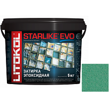 Затирка эпоксидная для швов Litokol Starlike Evo S.420 Verde Prato 5 кг