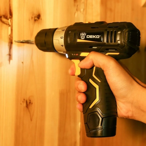 Аккумуляторная дрель-шуруповерт DEKO GCD12DU3 SET2 FU-Li-Ion + оснастка 13 шт, 12 В, 1х1.5 Ач, з/у 063-4146 фото 7 Аккумуляторная дрель-шуруповерт DEKO GCD12DU3 SET2 FU-Li-Ion + оснастка 13 шт, 12 В, 1х1.5 Ач, з/у 063-4146 фото 7