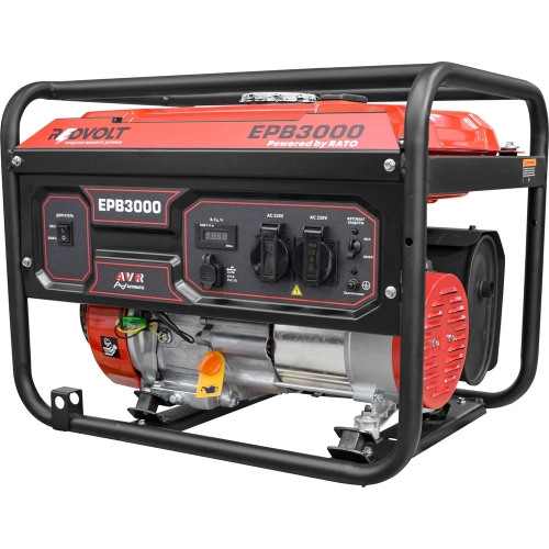 Бензогенератор REDVOLT EPB3000 фото 4