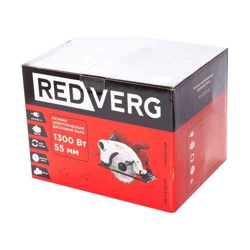 Электрическая дисковая пила REDVERG RD-CS130-55 5022678 фото 8 Электрическая дисковая пила REDVERG RD-CS130-55 5022678 фото 8