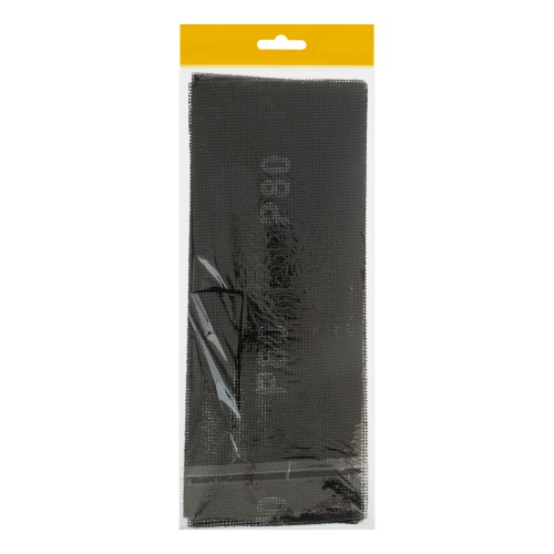 Сетка абразивная, P 80, 115 х 280 мм, 5 шт Denzel фото 4