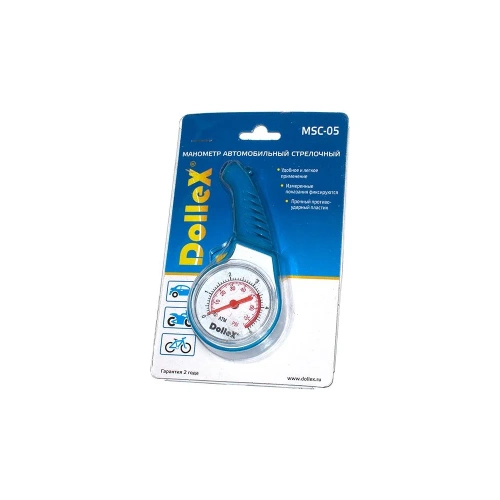 Шинный манометр DolleX 5 атм. MSC-05 фото 4