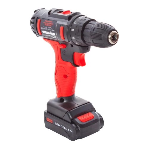 Аккумуляторный шуруповерт REDVERG Basic SD12LE/2-2S 6680818 фото 5 Аккумуляторный шуруповерт REDVERG Basic SD12LE/2-2S 6680818 фото 5