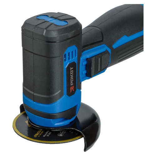 Шлифовальная машина угловая аккумуляторная РОКОТ мини, 12В, 75 мм, 19500 об/мин, 2.0 Ач  699-042 фото 5