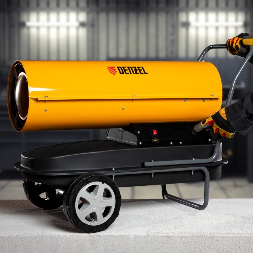 Дизельная тепловая пушка DHG-30, 30 кВт, 750 м3/ч, прямой нагрев Denzel фото 16