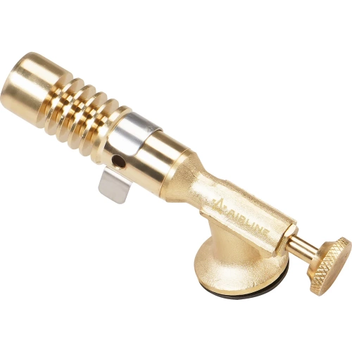 Горелка газовая Airline на резьбовой баллон, ручн.поджиг, сопло D20x60мм, регулятор воздуха, латунный клапан ADGT023 фото 5