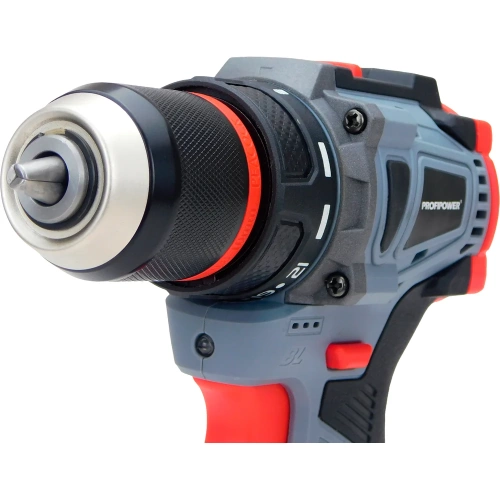 Аккумуляторный бесщеточный шуруповерт Profipower BL-161 16В, 40Нм, Li-ion 2 шт, 2.0Ач,2 скорости, 0.8-10 мм, З/У, в кейсе E0210 фото 8 Аккумуляторный бесщеточный шуруповерт Profipower BL-161 16В, 40Нм, Li-ion 2 шт, 2.0Ач,2 скорости, 0.8-10 мм, З/У, в кейсе E0210 фото 8