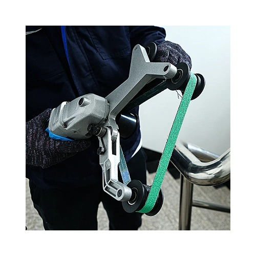 Трехроликовая ленточная шлифовальная машина Манкупер K16-3 фото 3