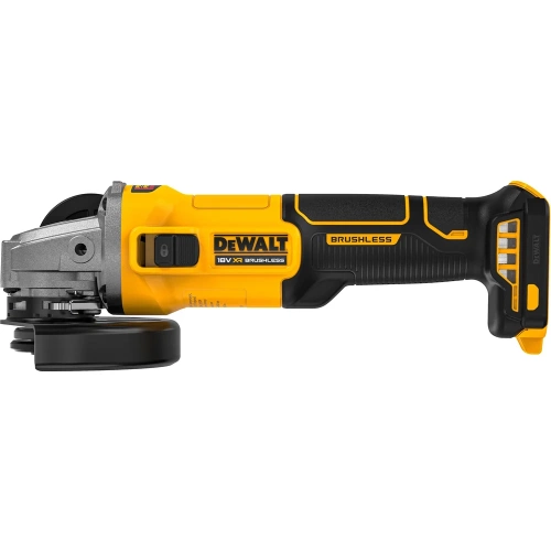 Аккумуляторная угловая шлифмашина DEWALT DCG407M1T, 18 В, 125 мм, 9000 об/мин, с 1 АКБ 4 Ач и ЗУ, в кейсе TSTAK () DCG407M1T-QW фото 3