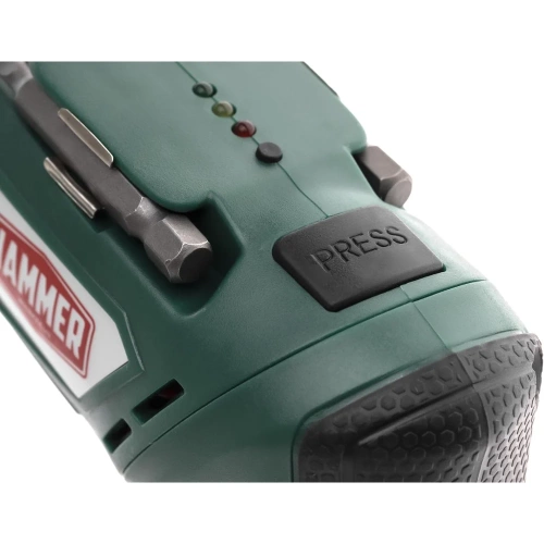 Аккумуляторная отвертка Hammer Flex с набором бит, 3.6 В 1.3 Ач, 4 Нм, Li-Ion ACD3.6A фото 7 Аккумуляторная отвертка Hammer Flex с набором бит, 3.6 В 1.3 Ач, 4 Нм, Li-Ion ACD3.6A фото 7