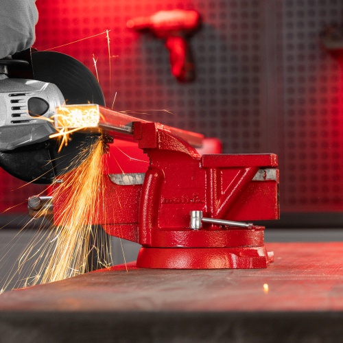 Тиски слесарные, 100 мм, поворотные, с наковальней Matrix фото 29 Тиски слесарные, 100 мм, поворотные, с наковальней Matrix фото 29