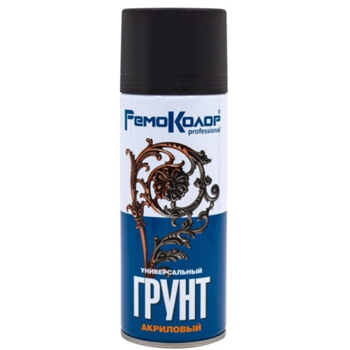 Грунт универсальный акриловый Remocolor 69-9-152 черный 520 мл