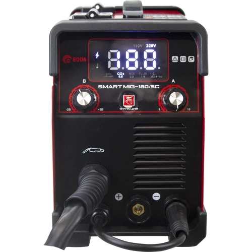 Сварочный полуавтомат инверторный EDON Smart MIG-180/5C 25073 фото 4 Сварочный полуавтомат инверторный EDON Smart MIG-180/5C 25073 фото 4