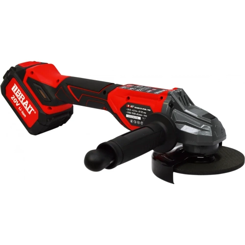 Машина шлифовальная угловая аккумуляторная BRAIT BCAG20/125-4PUBL-1 PRO 21.01.267.101 фото 5 Машина шлифовальная угловая аккумуляторная BRAIT BCAG20/125-4PUBL-1 PRO 21.01.267.101 фото 5