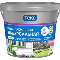 Эмаль Текс Профи универсальная матовая белая 0,9 л
