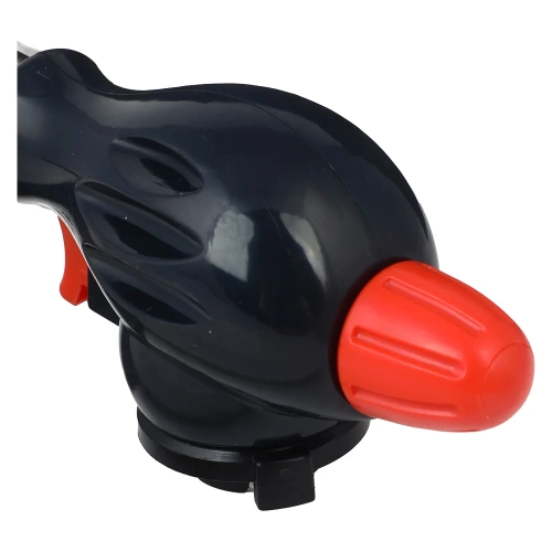 Газовая горелка ЕРМАК с пьезорозжигом, цанг.захват,шир.сопло,пласт.,латунь, ударопр,морозоуст; 17х6,6х5,1см 116-023 фото 4